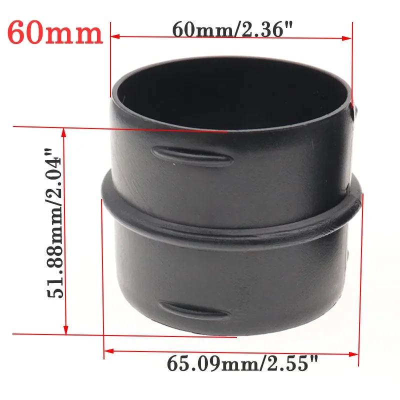 42/60/75/90mm Car Heater Ducting Reducer Hose Tube L Connector Heater Ducting Pipe Joiner Connector For Webato Eberspacher air diesel heater duct pipe heater duct connector