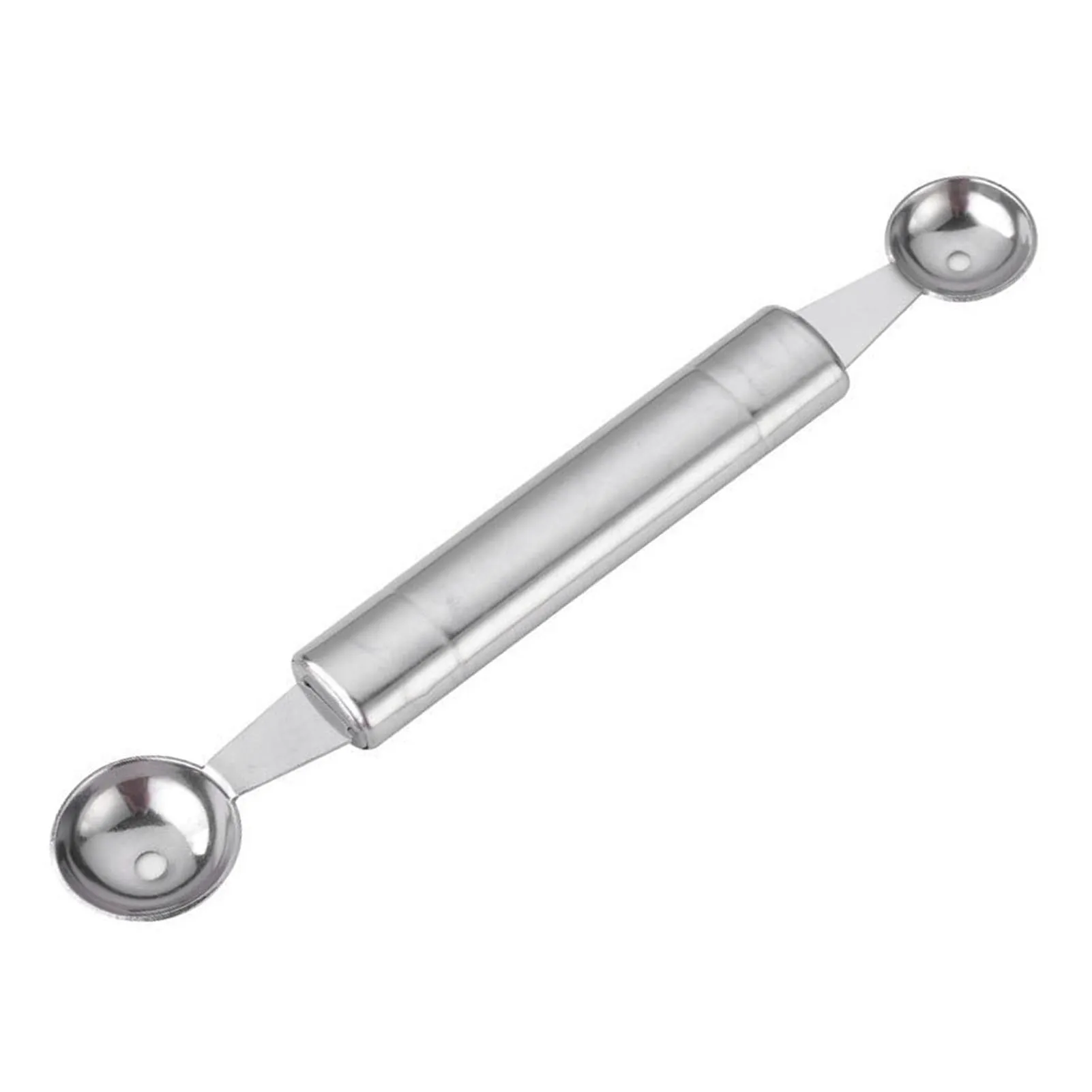 

Melon Baller Double Sided Stainless Steel Comfortable Handle Easy To Clean Ice Cream Scoop For Party Home Fruits Cake