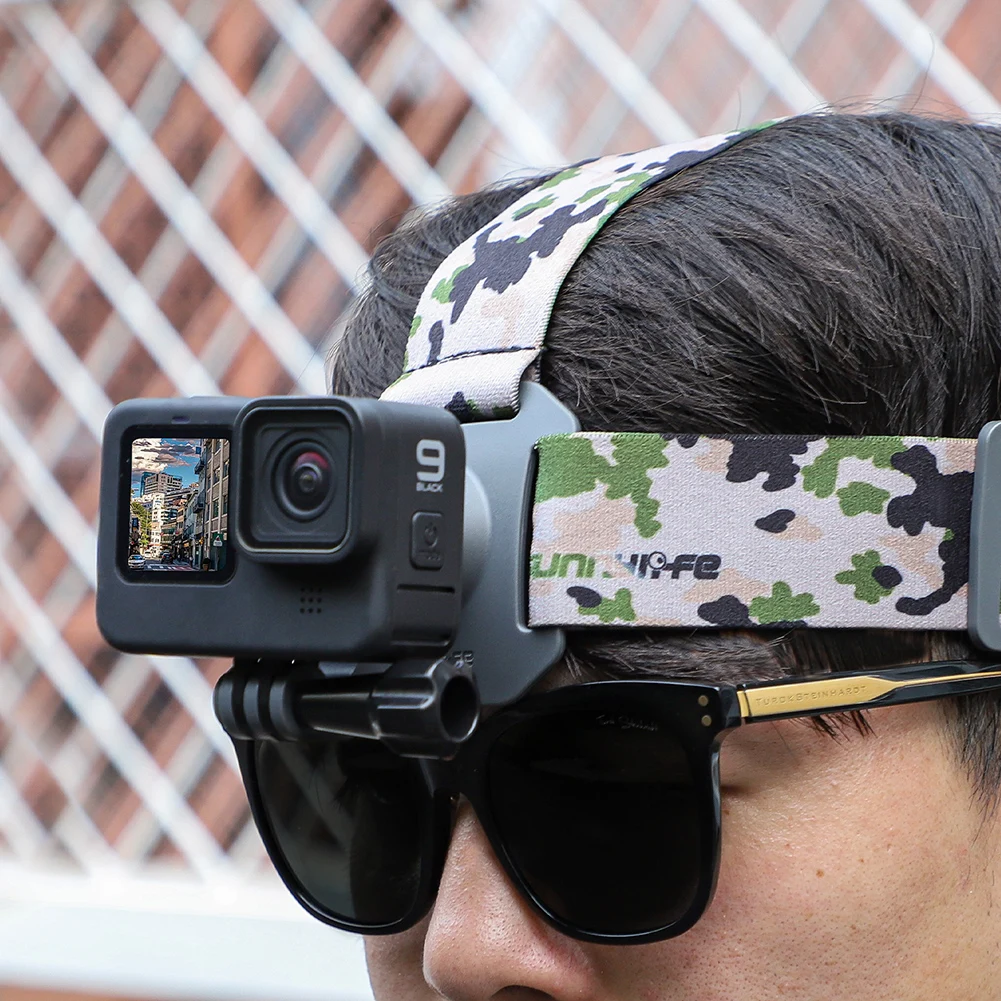 기본 마운팅 키트, 360 도 회전 헤드 벨트 스트랩 마운트, 듀얼 조절식 버클, Insta360 GO/Insta360 ONE R 시리즈용