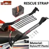 Motorcycle Universal Front Rear Protective Rescue Pulling Belts Ropes Holding Straps Kit Fork Tube For KTM HONDA SUZUKI HARLEY 1
