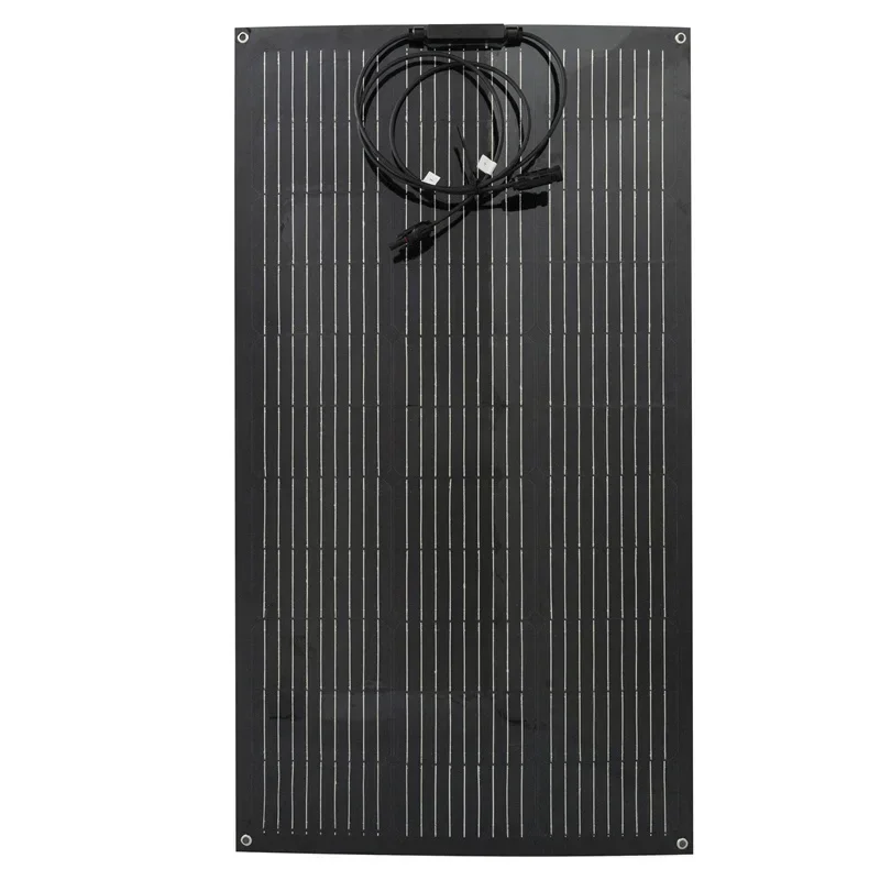 300W 600W Solar Panel Kit 18V Flexible Monocrystalline Solar Cell Power Charger for Outdoor Camping Yacht Motorhome Car RV Boat