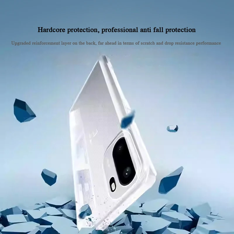 Ultrathin Clear Silicone Phone Case - Transparent TPU Back Cover