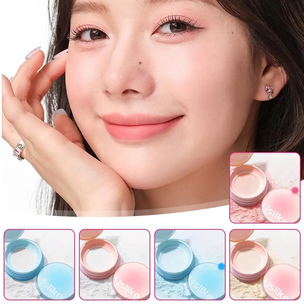 

Magical Setting Loose Powder Concealer Invisible Pores Oil-control Natural Matte Waterproof Brighten Blush Girls Korea Cosmetics