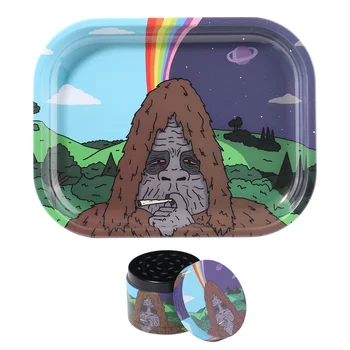 1/2 Pieces Gorrila Herb Spice Grinder Rolling Tray Gifts 1