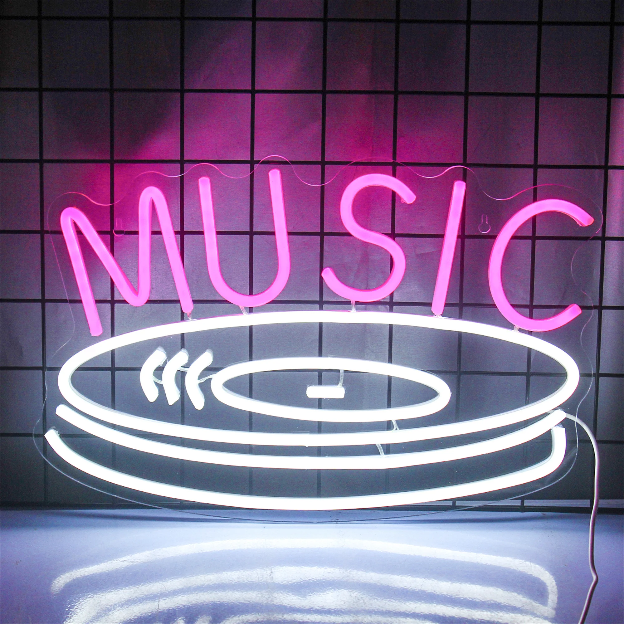 Disco Lights Decoration | Neon Lights Bar Disco | Music Neon Lights ...