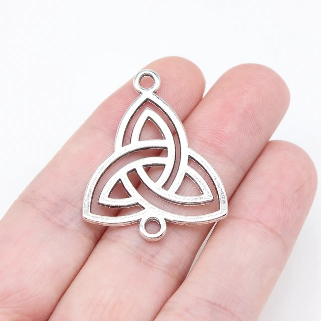 Sterling Silver Celtic Jewelry Connector, Celtic Jewelry Mak