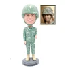 Custom Bobblehead, Personalized Handmade Army Figures, Camouflage Uniforms for Soldiers, Based on Pictures 1