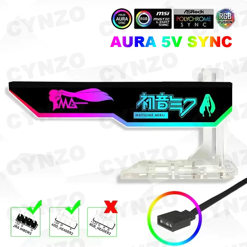Bracket 5V 3pin ARGB AURA SYNC 3080
