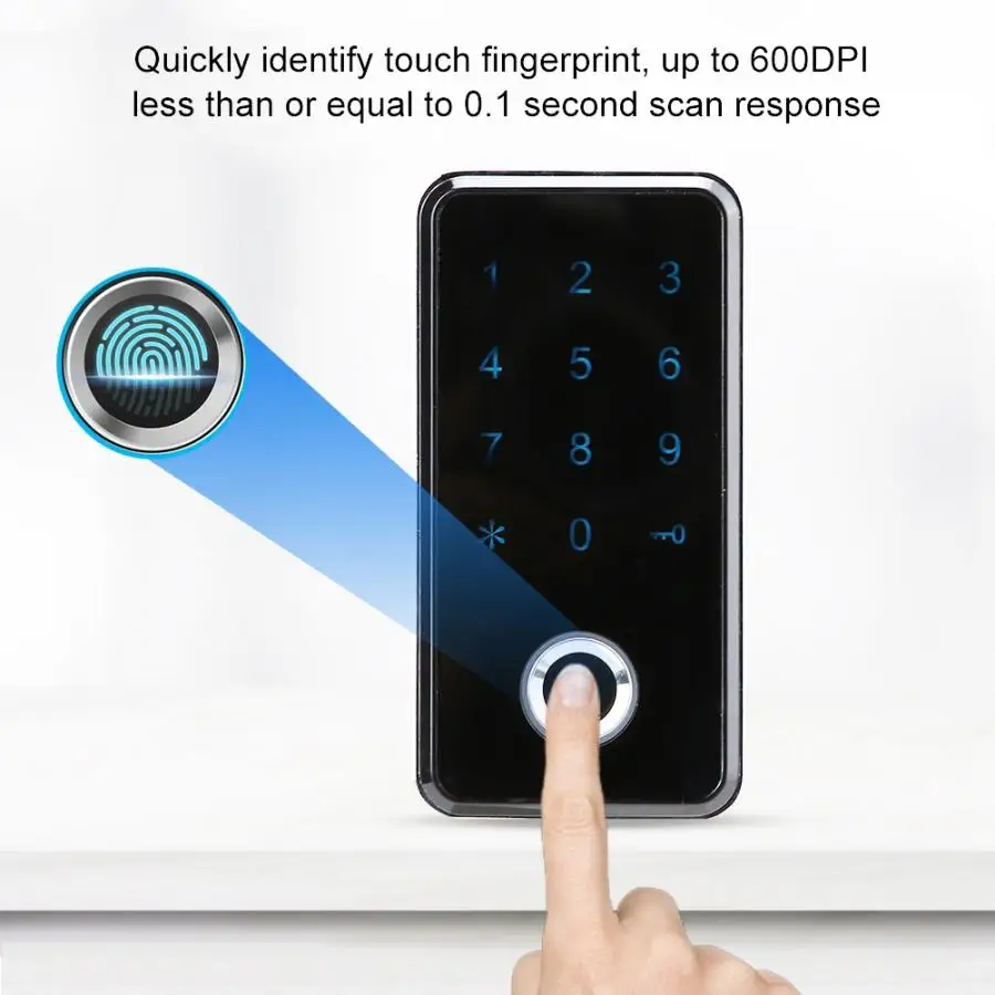 Smart Keyless Fingerprint Digital Password Electronic Lock for Cabinet File Locker Digital Password Electronic Lock 1# Smart Keyless Fingerprint Digital Password Electronic Lock for Cabinet File Locker Digital Password Electronic Lock 1#
