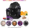500ML Shaker Cups Portable Protein Powder Shaker Water Bottles Outdoor Sports Milkshake Kettle Gym Fitness Mixing Shake Cup 2