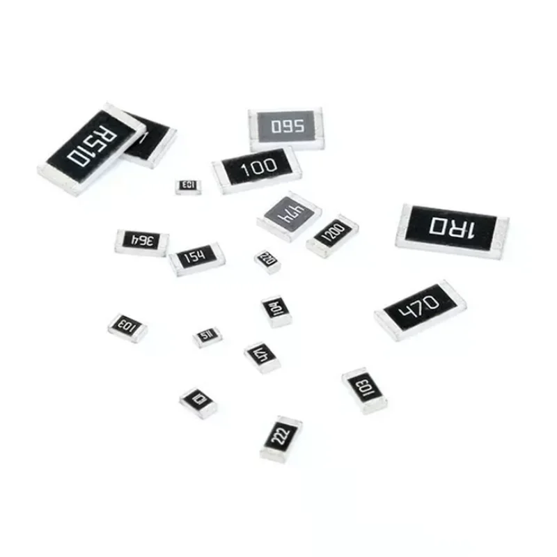 100PCS 1210 5% SMD Chip Resistor Resistors 0R-10M 0 10 100 220 470 Ohm 0R 10R 100R 220R 470R 1K 2.2K 4.7K 10K 100K 1M 10M New