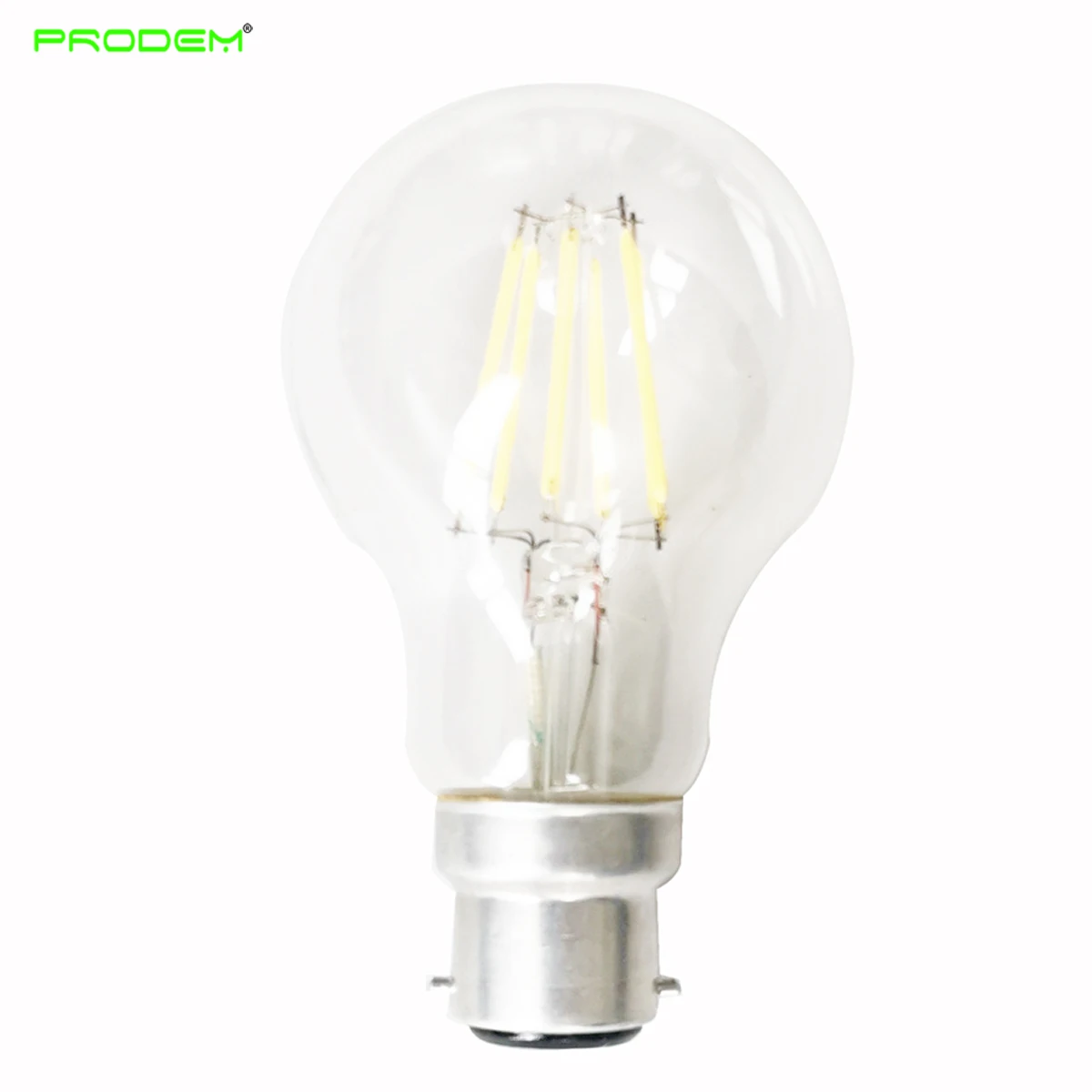 

10 PACK 8W LED Glass Bulb A60 A19 Edison Filament Bombilla 820lm Bayonet Screw E27 B22 2 YEAR WARRANTY 110V 120V 220V 230V