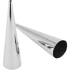 CQMF-40 PCS Cream Horn Forms, Stainless Steel Cannoli Tubes, Cream Roll Horn Molds Cream Horn Metal Cones For Cream Roll 4