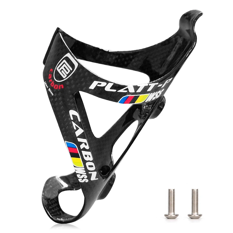 탄소 섬유 자전거 물병 케이지 MTB 로드 바이크 물병 홀더 초경량 사이클 장비 무광/유광