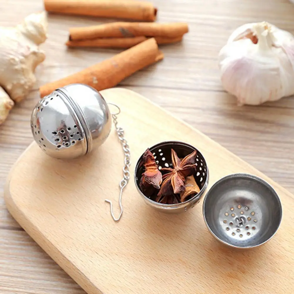 Tea Infuser Spice Infuser Fine Mesh BPA Free Stainless Steel Seasoning Cooking Infusers Sphere Herbal Tea Infusers