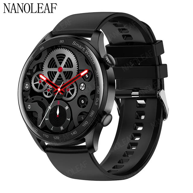 Smart Watch Touch Screen Music Play Custom Dial Health Sleep Monitor Wristwatches Men Women Compatible with Bluetooth Calling 