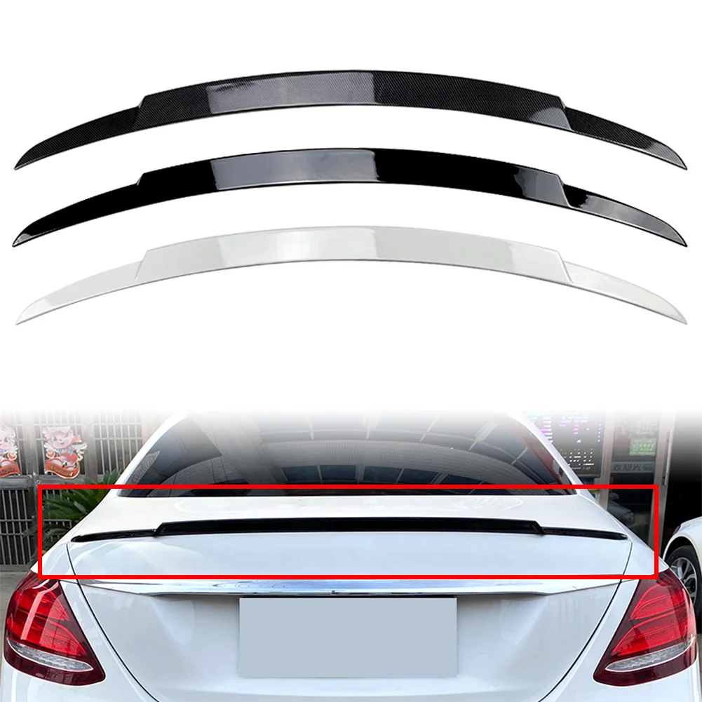 

Car Rear Trunk Spoiler Lip Wing For Benz E Class W213 E200 E250 E300 E350 E400 E450 E500 E550 E43 E53 E63 S AMG Sedan 2016-2019