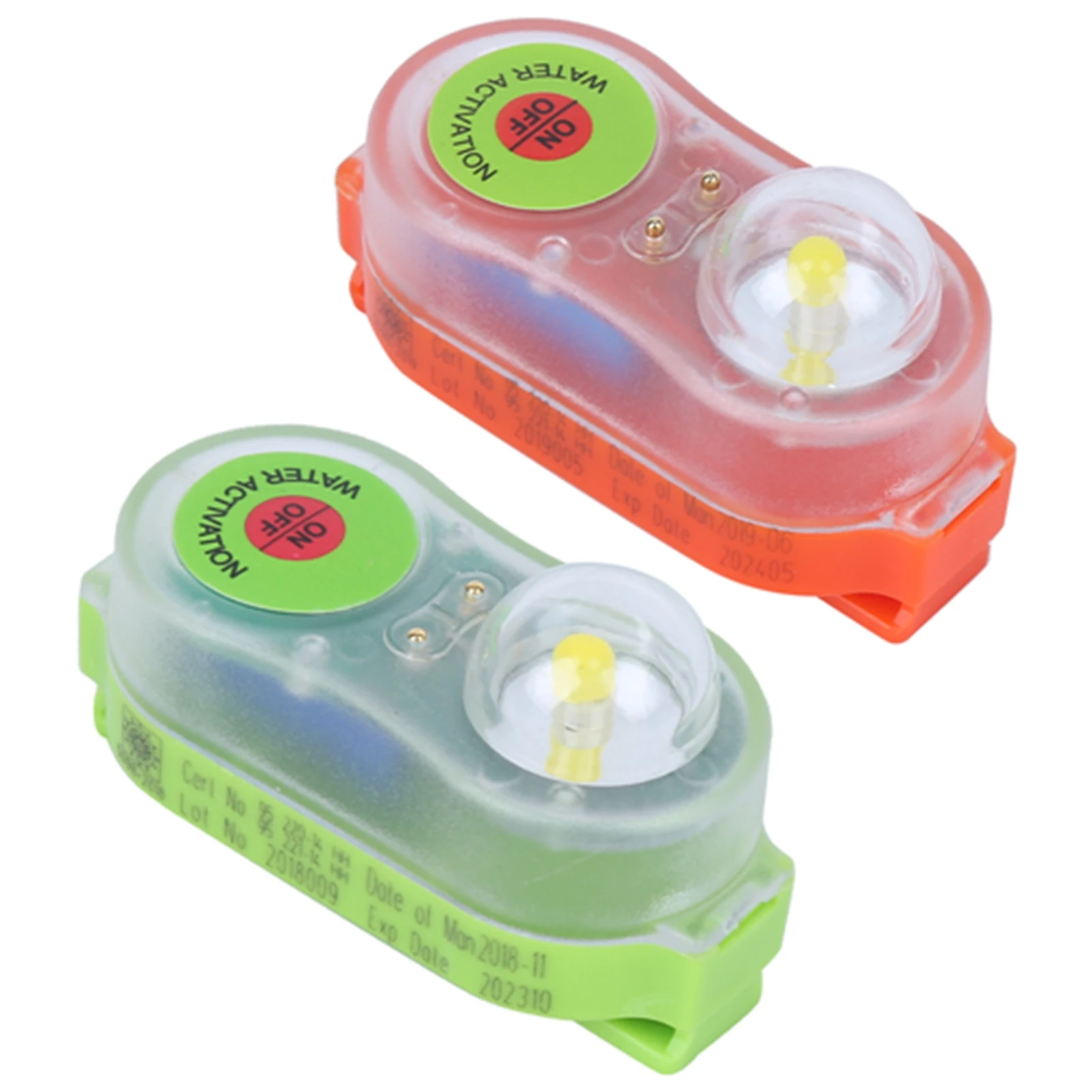 Life Jacket Light LED Lithium Seawater Self-Lighting JHYD-I 30g Plastic Life-saving Adult Children Outdoor For Life Vest