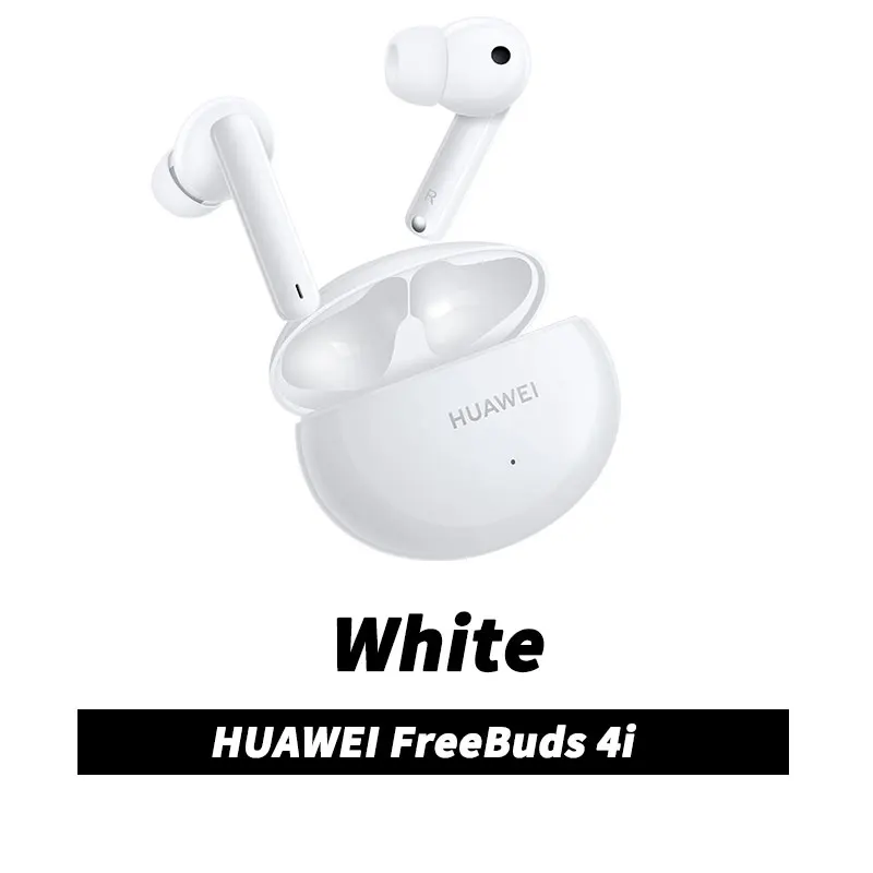 HUAWEI Freebuds 4i Wireless Earbuds,Bluetooth,Active Noise Cancelling,10H  Battery Life,Smooth Communication,Dual-mic System,White