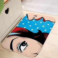 Pop Art Carpet Rug Mat Things to the House Entrance Mat for Hallway on the Floor Outdoor Doormat Exterior Entrance Door Carpets 2