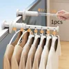 Folding Clothes Drying Rack Window Clothes Rack Foldable Clothes Hanger Drying Rack Rod for Hotel Suitable for Travel 2