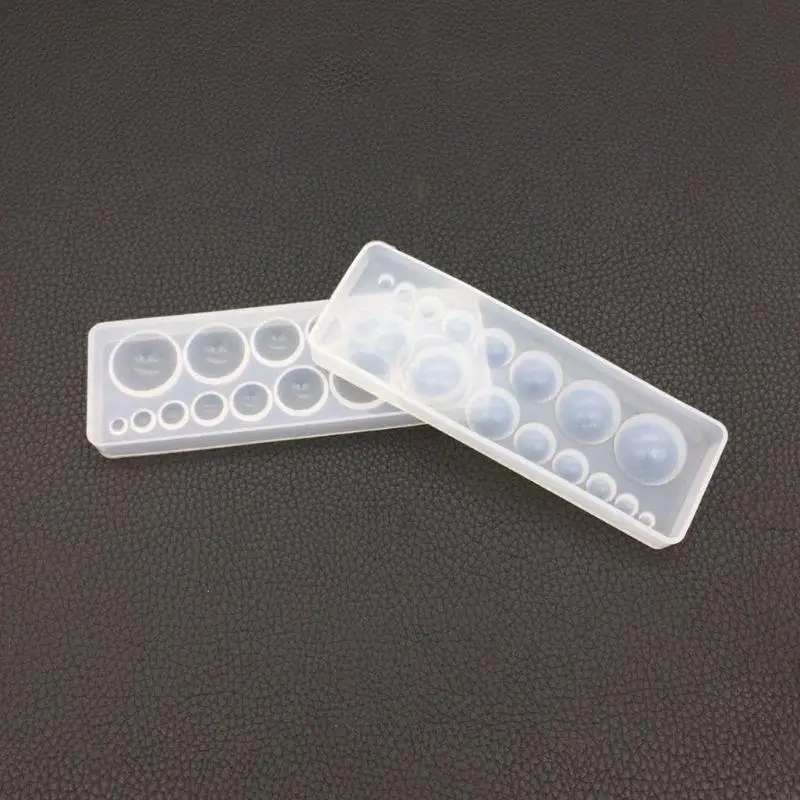KXRC Silicone Molds Resin Epoxy Resin Casting Molds Round Mould for DIY Production