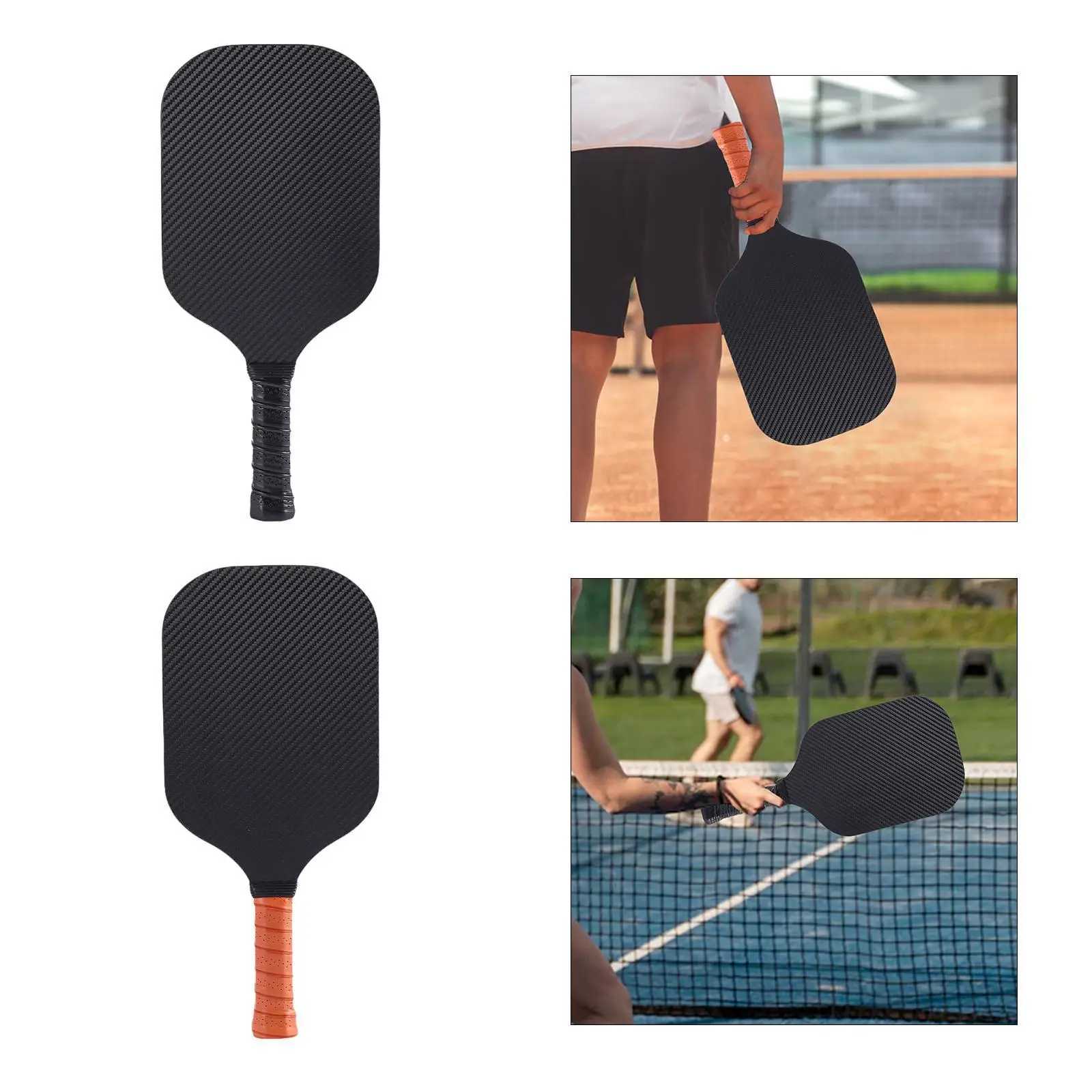 Pickleball Racquet with Anti Slip Breathable Gripping Premium Lightweight Pickleball Racket Paddle for Training Beginner Play