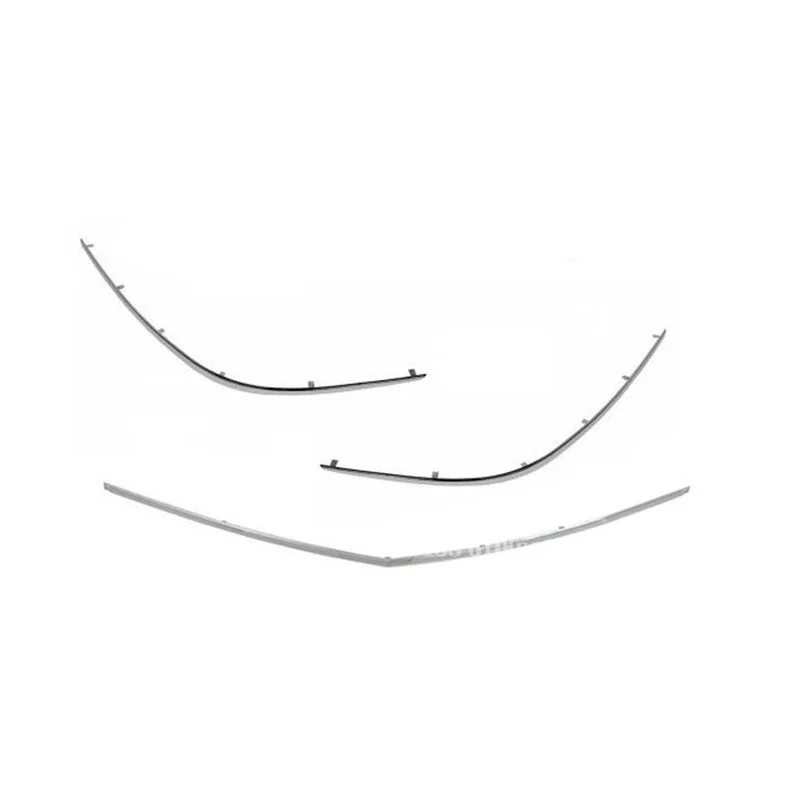 

A2078852321 2078851921 2021 Front Bumper Chrome Trim Chromium Styling Spoiler Diffuser For Mercedes-Benz E Class C207 A207 W207