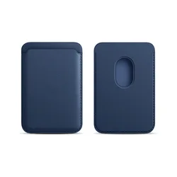 Magnetic Card Holder Wallet with Magsafe Compatibility (Dark blue)