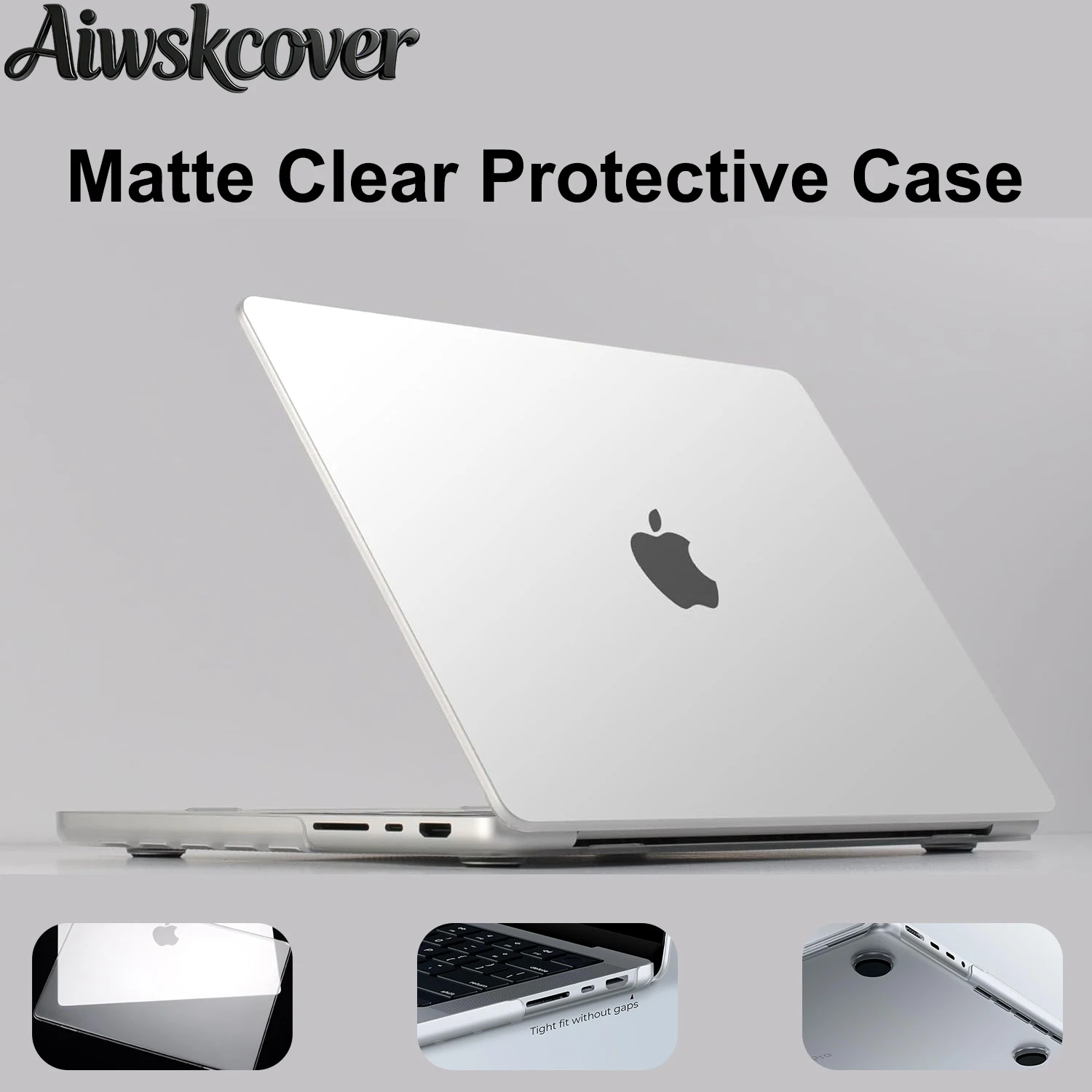 Sleek Matte Protective Case for MacBook Air & Pro – 2026 Edition
