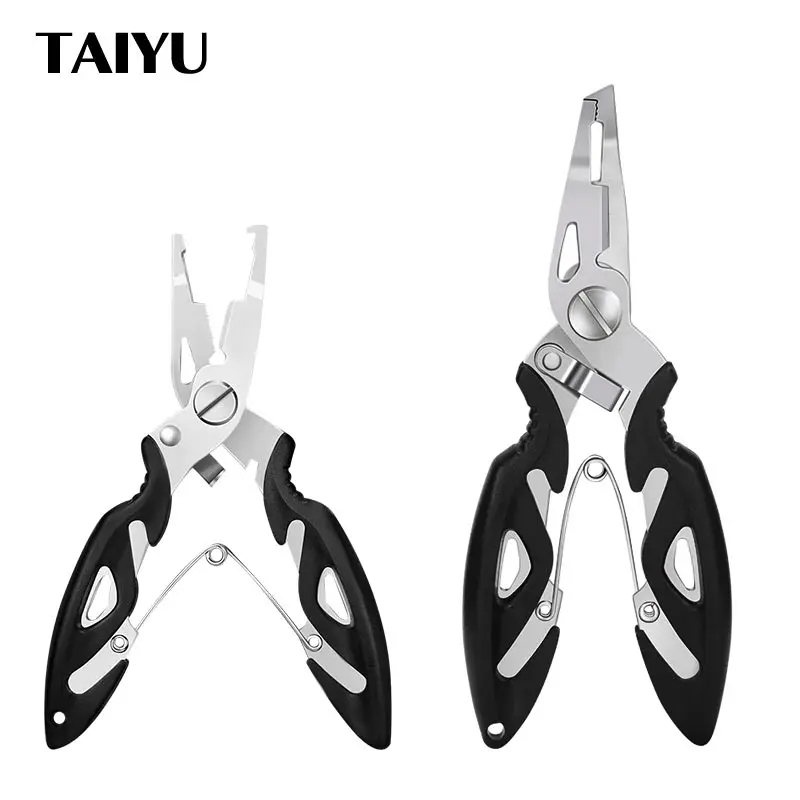 Fishing Tools Multifunction Plier Scissor Braid Line Lure Cutter Hook Remover Fishing Tackle Tool Cutting Fish Use Tongs Fish Scissors