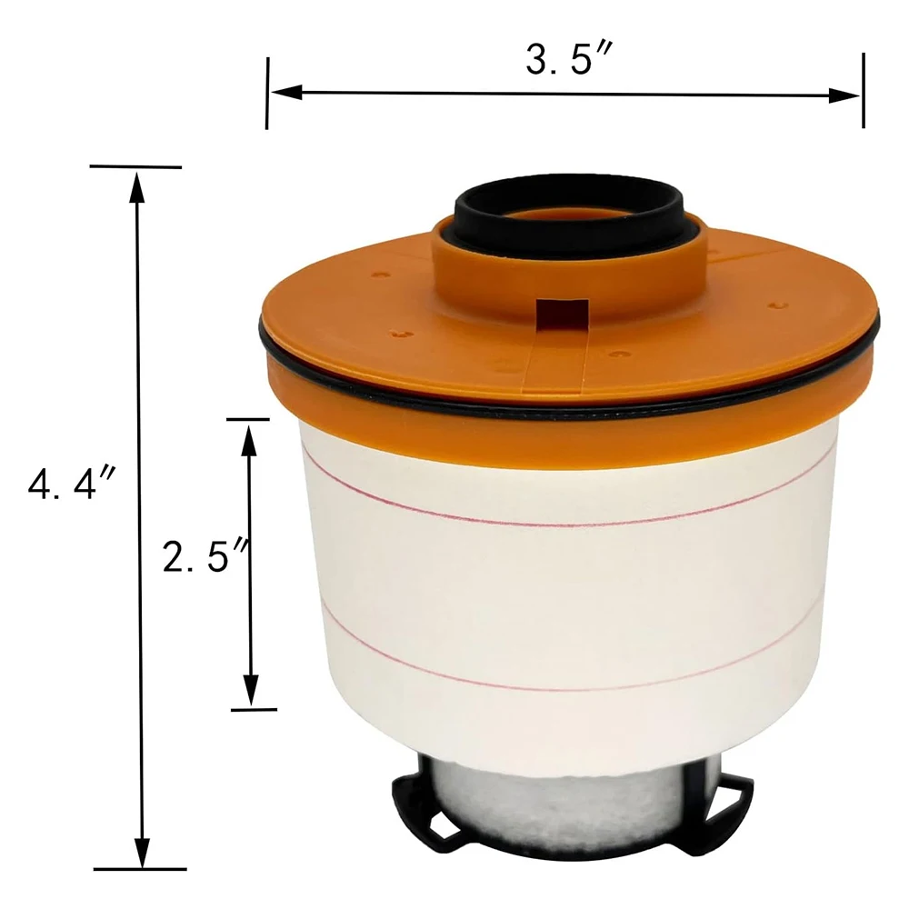 1/10Pcs Fuel Diesel Filter Element Kit 23390-0L070 23390-0L090 233900L070 For Toyota Hilux Fortuner Innova