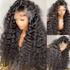 200 Density Deep Wave Lace Front Wig 13x6 Hd Lace Frontal Wig 4x4 13x4 Curly Human Hair Wigs For Women 360 Pre Plucked Lace Wig 1