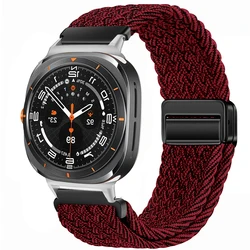 Magnetic Nylon Braided Sport Bracelet Strap - Galaxy watch Ultra (RBS)