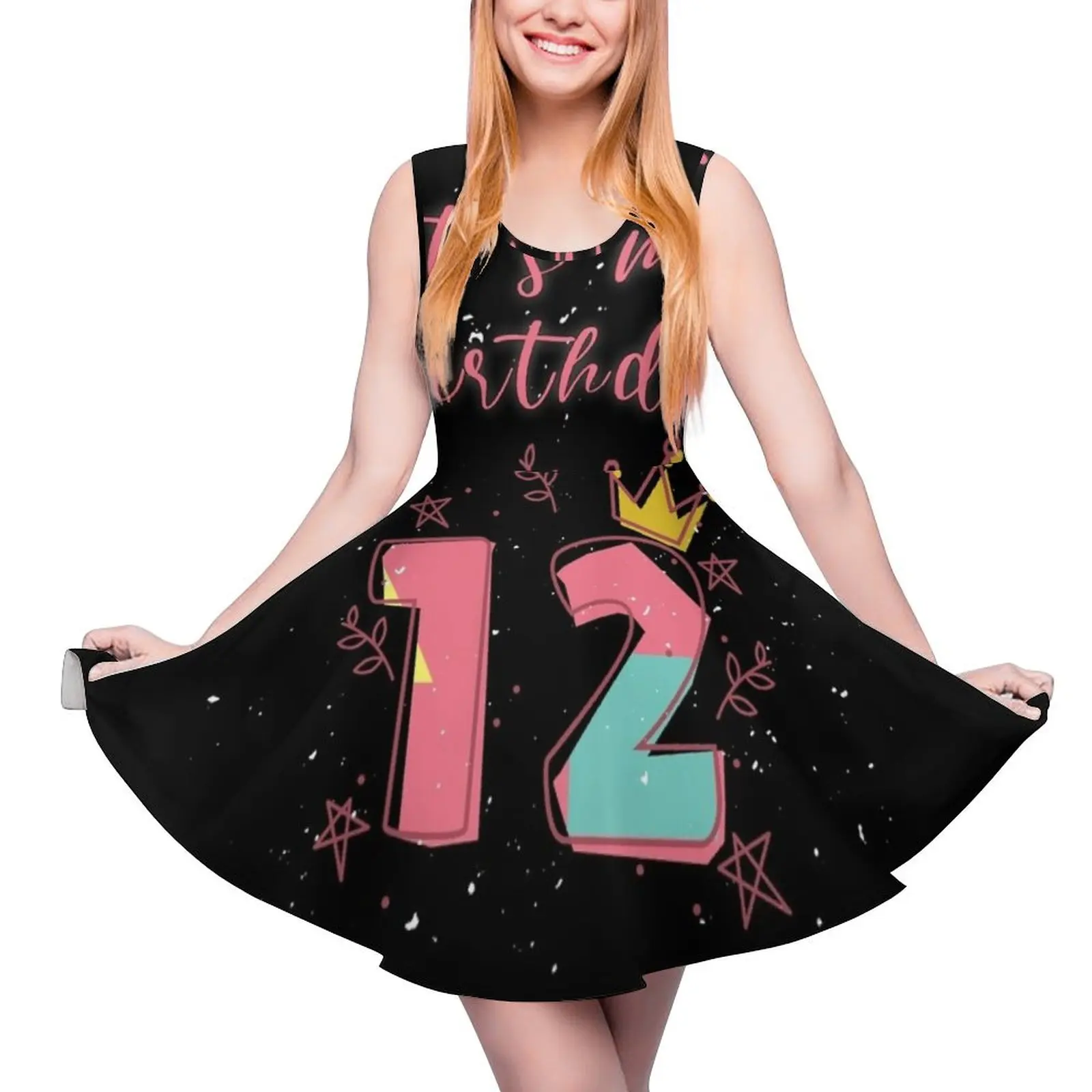 Twelfth Birthday 12th Birthday Sleeveless Dress Dresses gala purple dress wedding dresses for woman