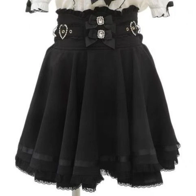 Sweet Lolita Style Girls Short Sleeve Top styling example