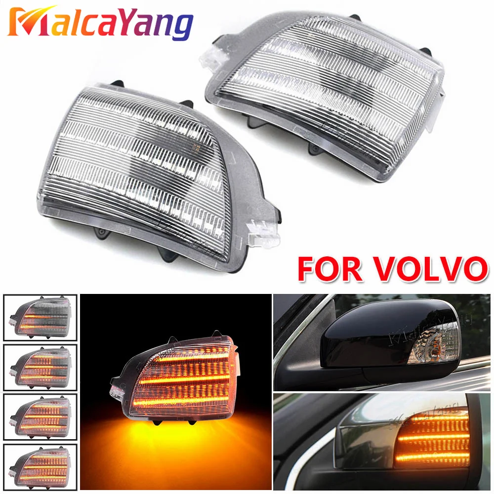 あお出品 1 Set Amber LED Side Marker Blinker Turn Signal Light For