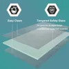36-37.5 in.W x 72 in.H Bifold Frameless Glass Shower Door,1/4 in. Fold Clear Glass Shower Panel Pivot Swing Shower Doors,Brushed 4