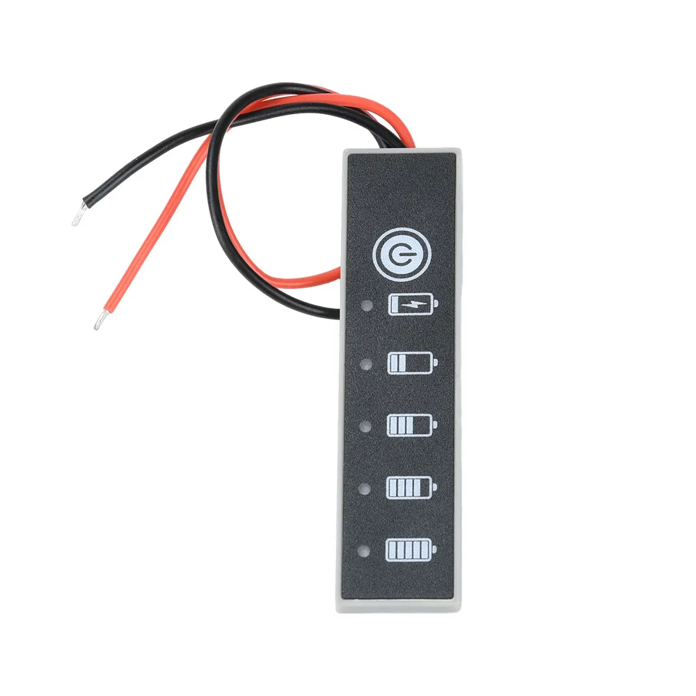 18650 Batteria agli ioni di litio Indicatore di carica Scheda di visualizzazione carica batteria Connessione anti-inversione Lifepo4/Lifepo4/Batterie acide - immagine 2
