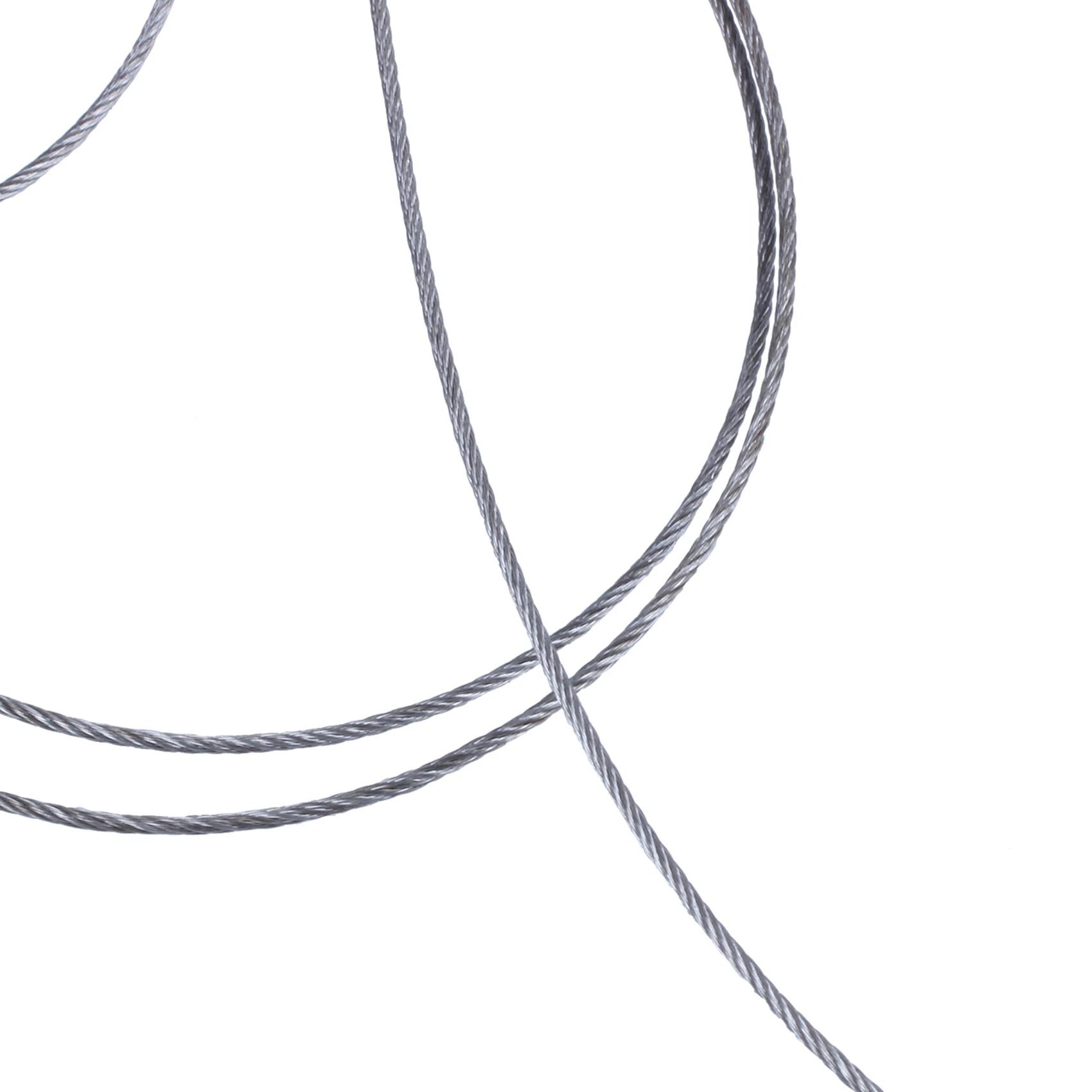 75STO-2X 스테인레스 스틸 와이어 로프 케이블 리깅 추가, 길이: 15M 직경: 1.0Mm