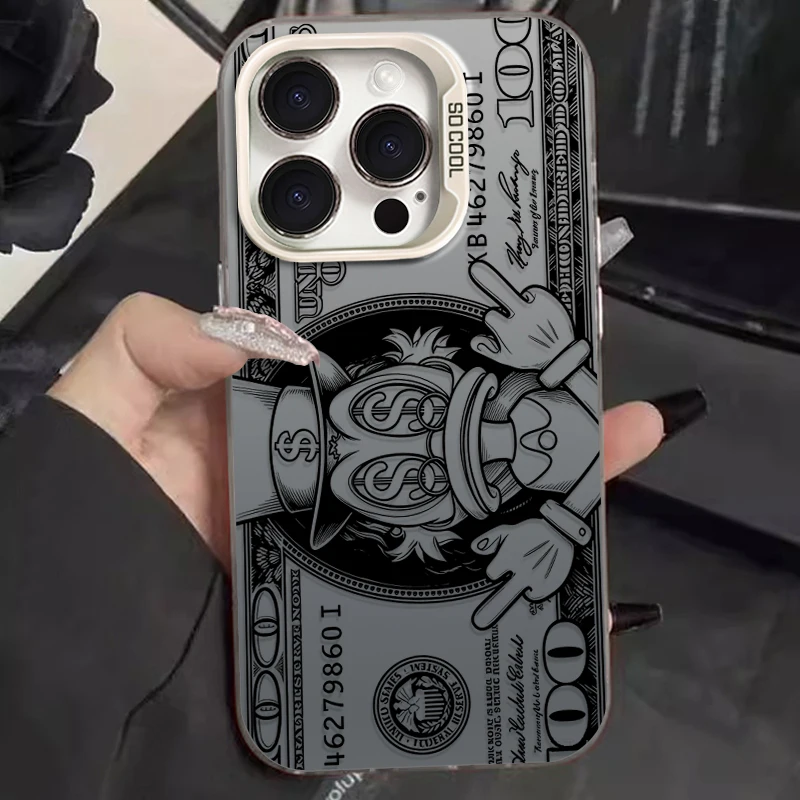 Fashion Dollar Art Line Phone Case – Stylish Protective Cover