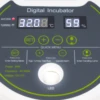 Quail Egg Incubator 33-Egg Automatic Poultry Quail Incubator with Dual Power & LED Light for Home/Farm/School