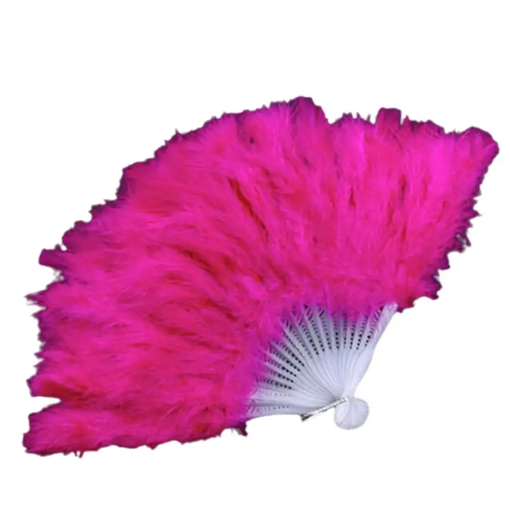 Hand Fan Wedding Feather Fan Bride Handheld Non-Folding Fans Cool Fans Wedding Photo Shooting Pose Home Decoration Prop