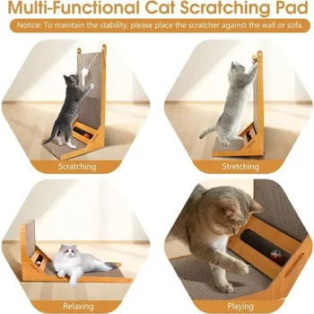 Pet Cat Scratching Board Wear-resistant and Scratch-resistant Cat Scratch Post Kitten Scratching Furniture Protector 2