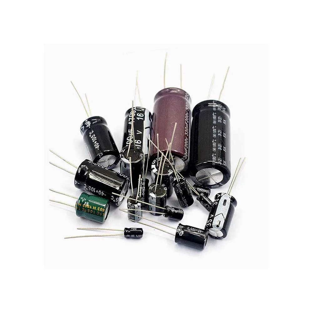 10V 16V 25V 35V 50V 63V Aluminum Electrolytic Capacitor 2.2 3.3 4.7 10 22 33 47 100 220 330 470 1000 2200 3300 4700 6800 10000UF