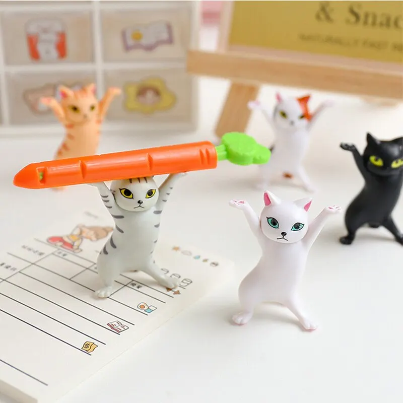 Dancing Cat Figure Decoration 5 Models
