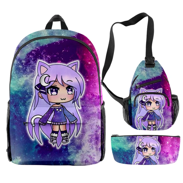 Camiseta infantil Gacha Life Anime 3D estampada, tops casuais com gola  redonda, roupas kawaii, moda infantil, menino, menina - AliExpress