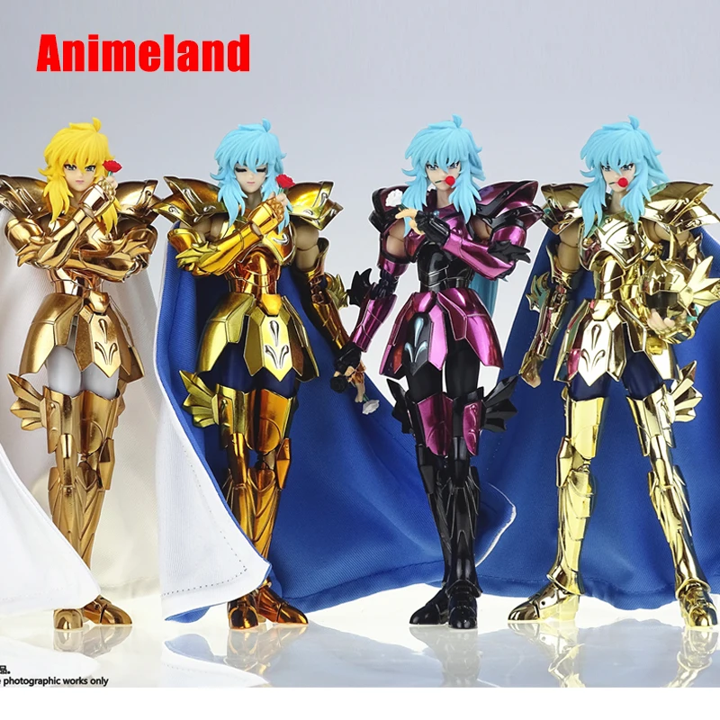 

JM.MST Saint Seiya Myth Cloth EXM/EX Metal Body Pisces Aphrodite 24K/OCE Gold Knights of the Zodiac Action Figure In Stock