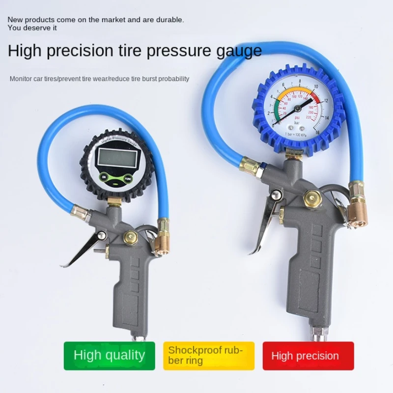 HighPrecisionTirePressureGaugeofAutomobileCarTirePressure