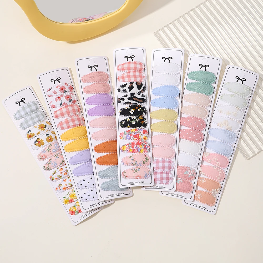 20 Stücke Cartoon Kinder Bunte Haarspangen Stern BB Haar Pony Haarnadel für Mädchen Süßigkeiten Liebe Entenschnabel Clip Nette Haarschmuck – Detail 9